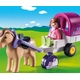 Каляска с коне - Playmobil  - 4
