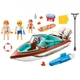 Високоскоростна лодка с мотор - Playmobil  - 2