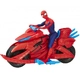 Фигура с мотоциклет - Hasbro Spiderman  - 2