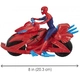 Фигура с мотоциклет - Hasbro Spiderman  - 7