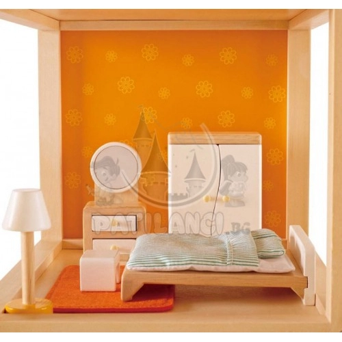 Дървени мини мебели Спалня Hape | P35847