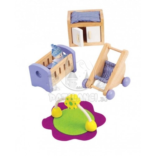 Дървени мини мебели Бебешко обзавеждане Hape | P35873