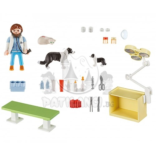 Ветеринар с инструменти в куфарче Playmobil | P36069