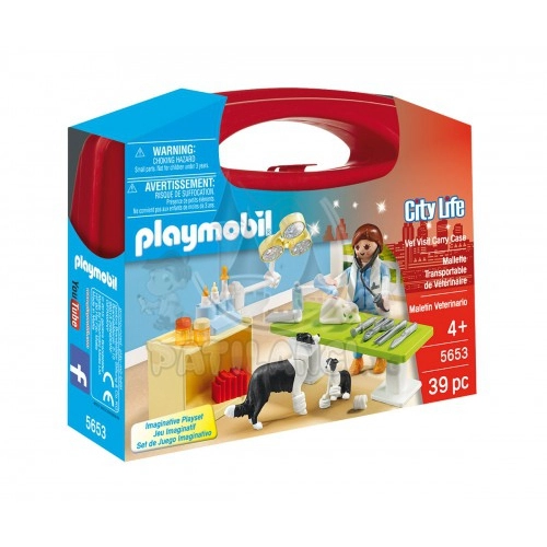 Ветеринар с инструменти в куфарче Playmobil | P36069