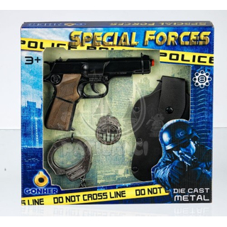 Полицейски комплект с пистолет Special Forces Gonher
