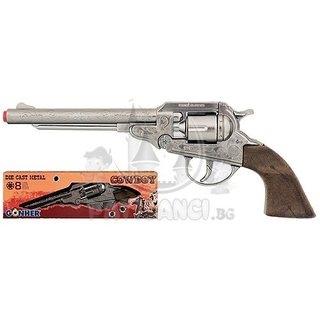 Каубойски револвер Cowboy Steel Wild West Gonher