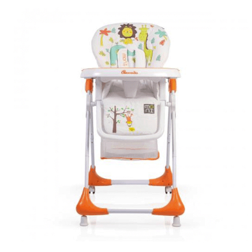 Детски стол за хранене Avocado оранжев | P51621