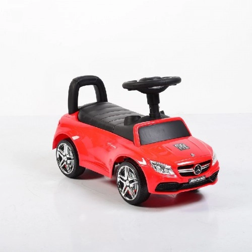 Детска кола за бутане Moni Mercedes C63 Coupe червена | P51803