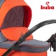 Бебешка количка 3в1 Buba Bella 713  Pewter-Orange  - 3