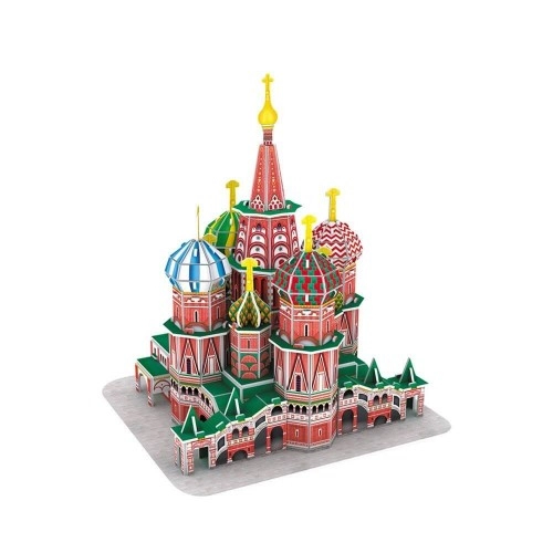 Детски 3D пъзел Cubic Fun St. Basil's Cathedral 92ч. | P91830