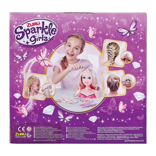 Детска играчка Модел за Прически Sparkle Girlz Styling 30ч. | P91834