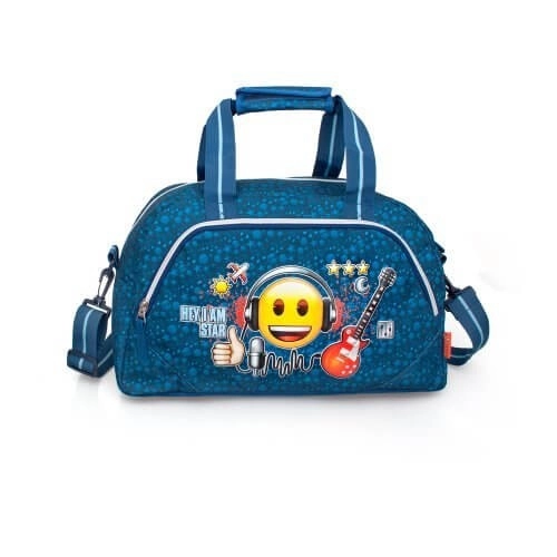 Детски спортен сак/чанта за багаж: J. M. Inacio Emoji Rock Star | P91965