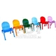 Детско столче за градина  разноцветни 