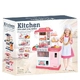 Детска кухня с течаща вода и мултифункционално табло Little Chef  - 2