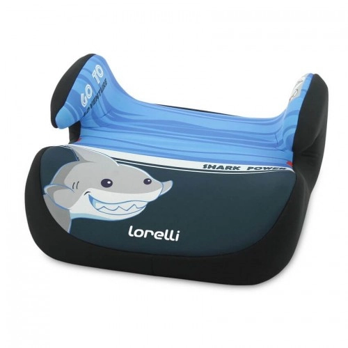 Детска седалка за кола Lorelli TOPO COMF Shark Light-Dark Blue | P85157