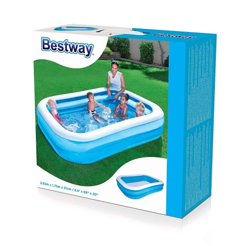 Семеен надуваем басейн Bestway 262х175см. | P85227