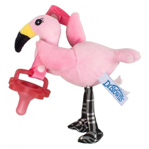 Държател за биберони Dr. Brown’s LOVEY Fansy the Flamingo | P77643