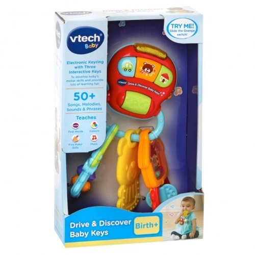 Занимателна играчка VTech Drive & Discover Baby Keys Ключета | P78021