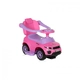 Детска кола за яздене Lorelli OFF ROAD + дръжка РОЗОВА  - 2