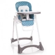 Детски стол за хранене Lorelli CAMPANELLA Sea Blue Crowns  - 1
