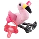 Държател за биберони Dr. Brown’s LOVEY Fansy the Flamingo  - 1