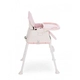 Детски висок стол за хранене KikkaBoo CREAMY 2in1 Pink  - 2