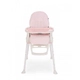 Детски висок стол за хранене KikkaBoo CREAMY 2in1 Pink  - 4