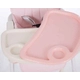 Детски висок стол за хранене KikkaBoo CREAMY 2in1 Pink  - 8