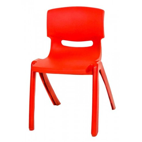 Цветно детско столче Фантазия червен цвят | P135443