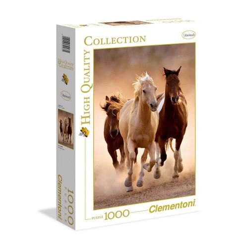 Пъзел Clementoni HQ Collection Running Horses | P79158