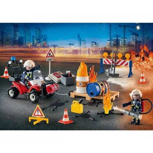 Коледен календар Пожарна команда в действие - Playmobil | P79294