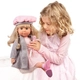 Пееща и говореща кукла Bayer със сиво палто МАРИЯ  - 3