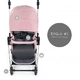 Бебешка количка Hauck Eagle 4S pink/grey  - 10