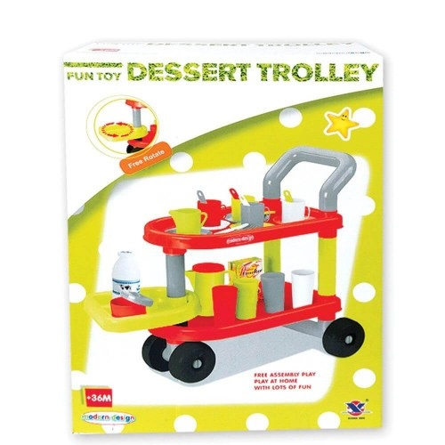 Количка за сервиране Fun Toy Dessert Trolley | P79650
