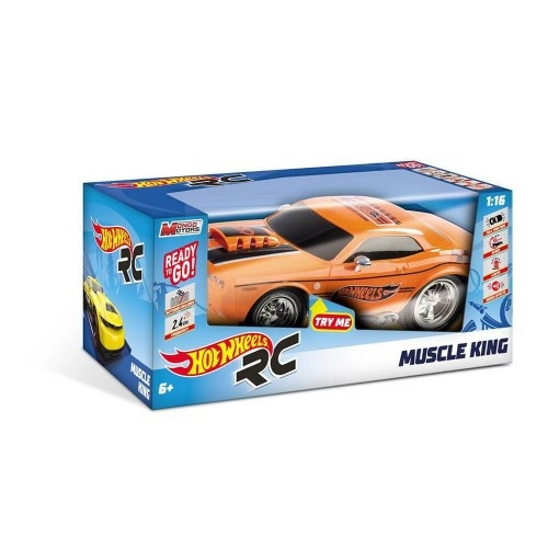 Кола със звук и светлина Mondo Hot Wheels R/C Muscle King | P79768
