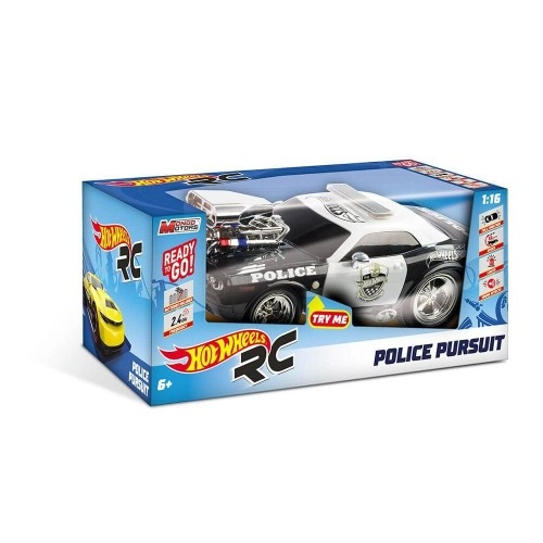 Кола със звук и светлина Mondo Hot Wheels R/C Police Pursuit  - 2