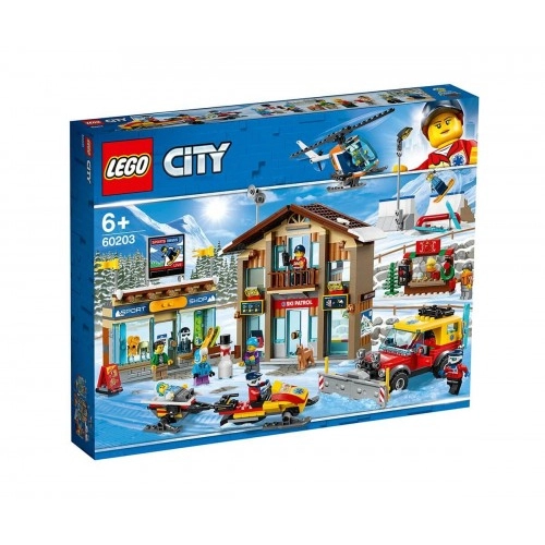 Ски курорт Lego City Town  - 1
