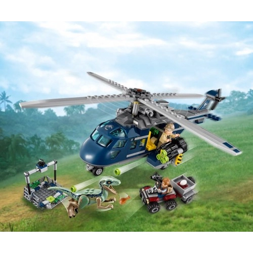 Преследване с хеликоптер Lego Jurassic World  - 10