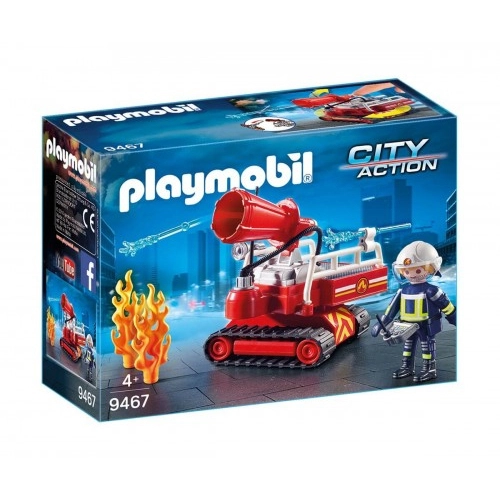 Пожарникар с воден резервоар - Playmobil  - 1