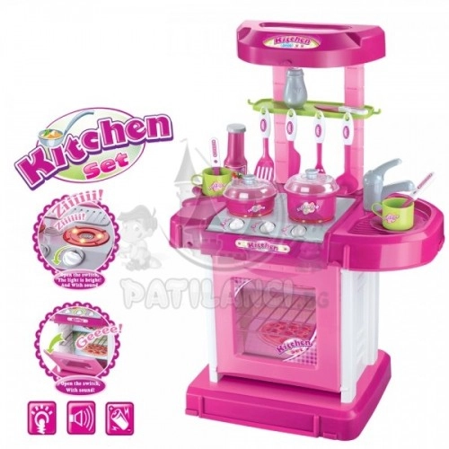 Детска кухня My Kitchen Buba розова | P20408