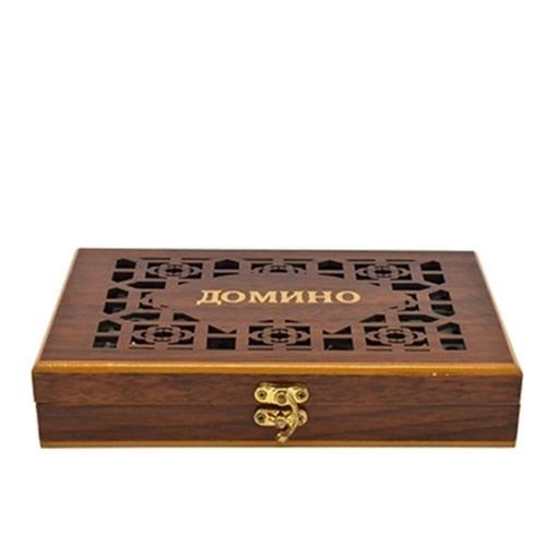 Домино в дървена кутия | P80713
