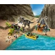 Битка между тиранозавър и динозавър-робот-Lego Jurassic World  - 14