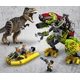 Битка между тиранозавър и динозавър-робот-Lego Jurassic World  - 5