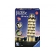 3D Пъзел Ravensburger 216 ел.-Наклонената кула в Пиза през нощта 