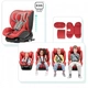 Столче за кола KinderKraft MYWAY, 0 - 36 kg, Червено  - 8