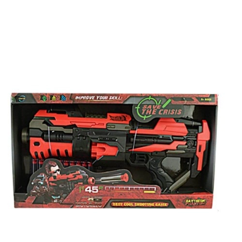 Автомат B/O с 10 бр. меки стрели OCIE RED GUNS | P82266