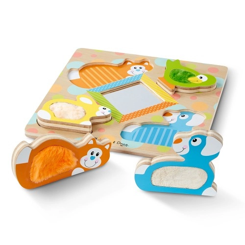 Дървен пъзел Melissa and Doug с огледало 11898 | P83520