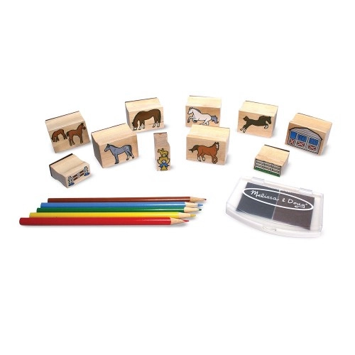 Дървени печати Melissa and Doug Кончета | P83528