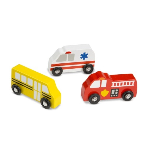 Дървен град - превозни средства Melissa and Doug 13170 | P83553