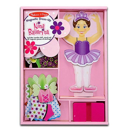 Нина балерина с магнитни дрехи Melissa and Doug | P83563